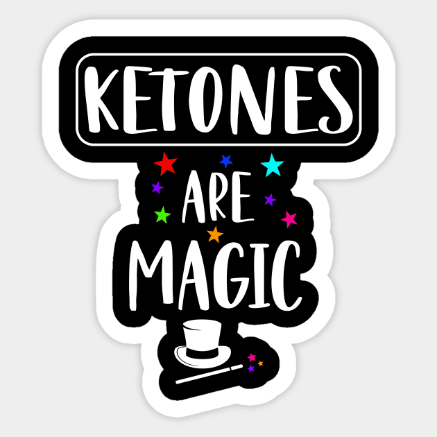 Ketones Are Magic Sticker by SimonL